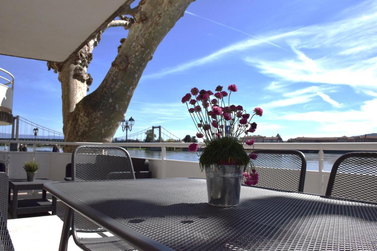 La Batie - Terrasse Avec Vue Imprenable Sur Le Rhone, 3 Chambres, 3 Salles De Bain ทาอิน-เลมิทาจ ภายนอก รูปภาพ