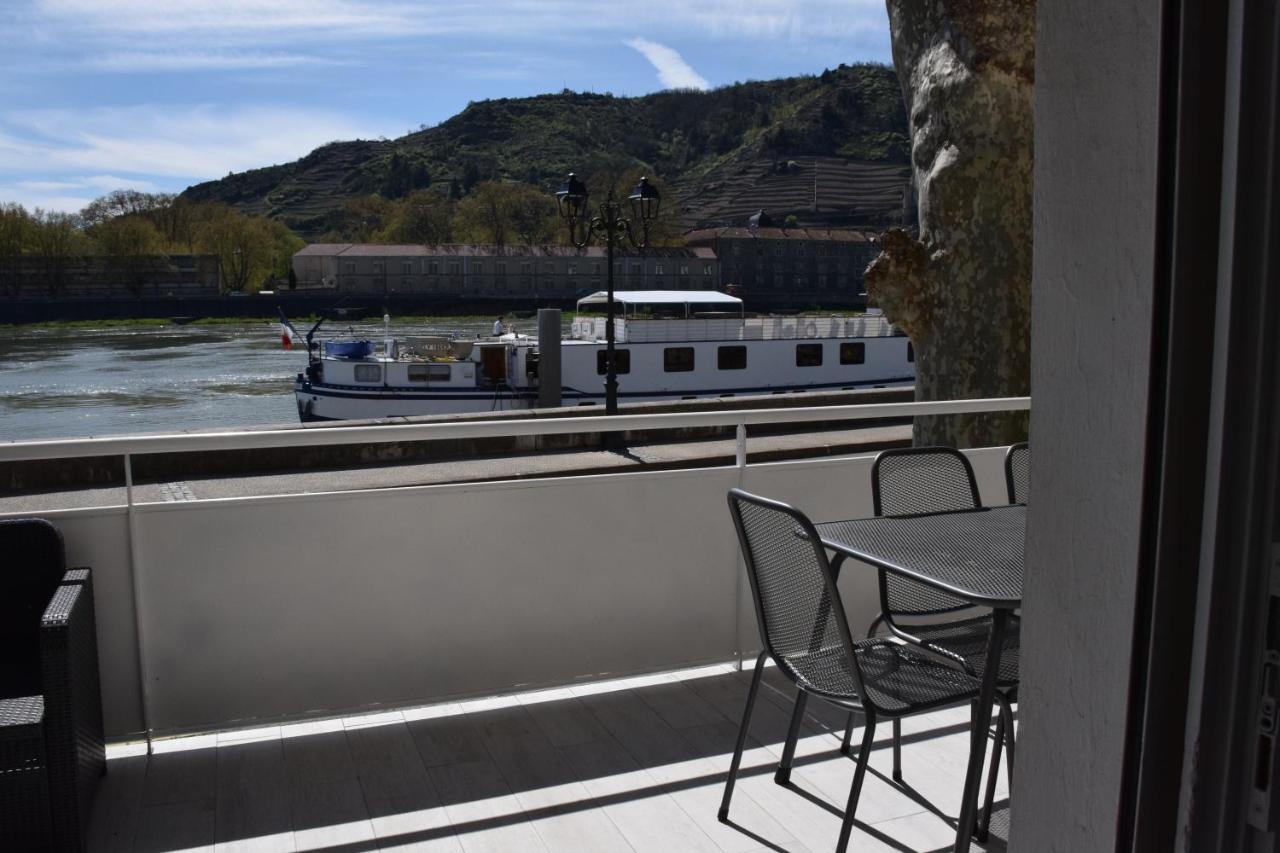 La Batie - Terrasse Avec Vue Imprenable Sur Le Rhone, 3 Chambres, 3 Salles De Bain ทาอิน-เลมิทาจ ภายนอก รูปภาพ
